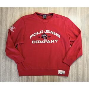Polo Jeans Company Ralph Lauren Sweatshirt Size M – Vintage Y2K Pullover